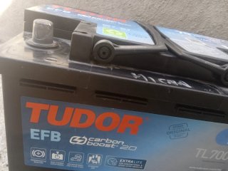 Batería Tudor EFB 70Ah 760A