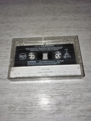 Cassetta audio Diario di Carboni