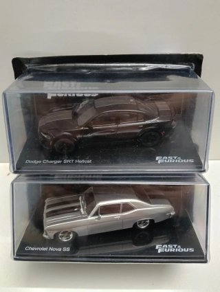 2 Coches Fast & Furious 1:43