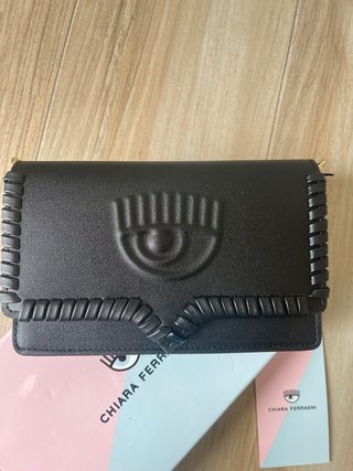 Borsetta Chiara Ferragni nera con tracolla