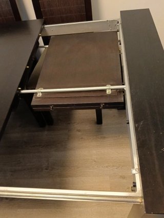 Mesa de comedor y 6 sillas