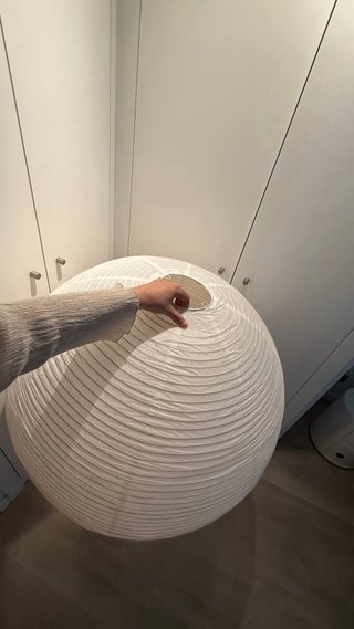 Lámpara de papel de arroz - 78cm