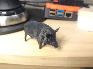 Figuras de caza impresas 3D