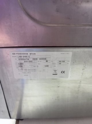 Lavavajillas Aspes LAB-2100 C