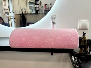 Cojín para uñas rosa