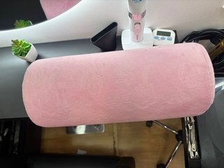 Cojín para uñas rosa