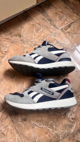 Zapatillas Reebok Azul y Gris