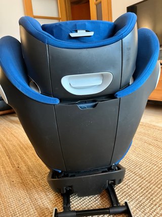 Silla Cybex Pallas M-fix Gold Line color Navy blue