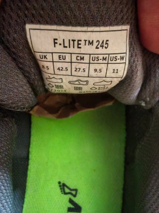 Zapatillas Inov-8 F Lite 245 Gimnasio CrossFit