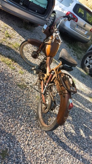 Tarrot Ciclomotor Marrón Vintage