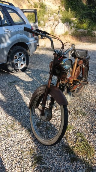Tarrot Ciclomotor Marrón Vintage
