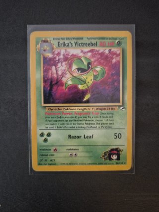 Erika's Victreebel Carta Pokémon Stage 2