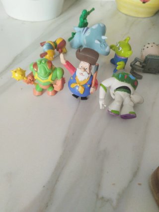 Lote 9 figuras Toy Story 5cm