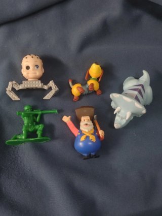 Lote 9 figuras Toy Story 5cm