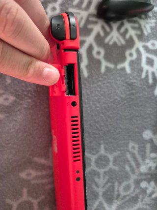 Nintendo Switch OLED Rosso + Accessori
