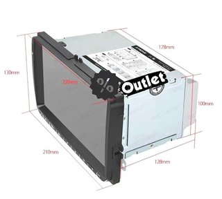 OL RADIO GPS ANDROID 10 VW SEAT SKODA M010056L1