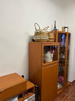 Mueble modular salón madera