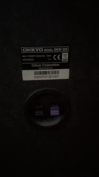 Amplificador Onkyo + Ecualizador regalo +subwoofer