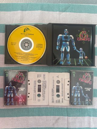 Lote 33 “ CDs y Cassettes No te lo pierdas