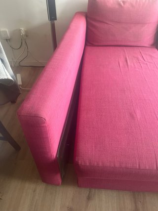 Sofá Cama Friheten Chaise Longue Rosa
