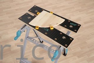 Banco de trabajo plegable MASTER 200 con sujeción 180 kg