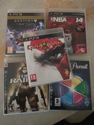 Lote 5 Juegos PS3