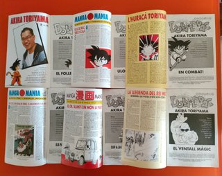DRAGON BALL SERIE BLANCA No 2 A 10. AÑO 1992