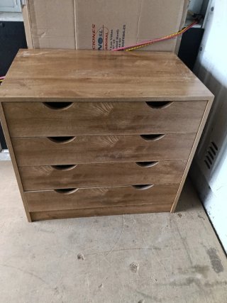 Cajonera de madera