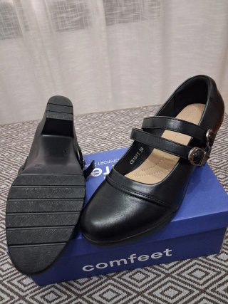 Zapatos negros Mary Jane talla 38