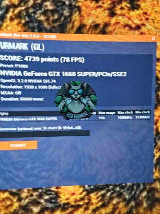 Gráfica GTX 1660 SUPER 6GB ASUS RGB