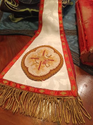 Estola antigua siglo XIX