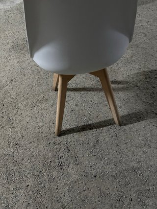 Sillas de diseño negro,blanco y verde agua