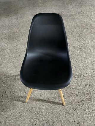 Sillas de diseño negro,blanco y verde agua