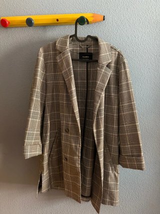 Chaqueta cuadros Pull&Bear entretiempo