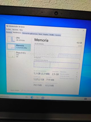 Ordenador Portátil Lenovo N4020 4GB 120GB Samsung