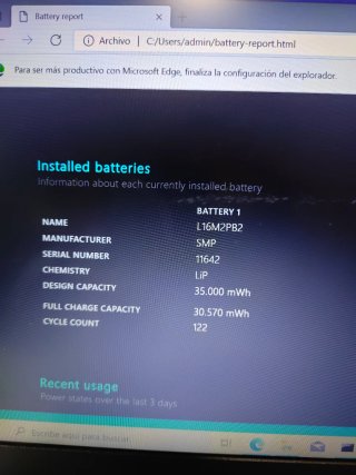 Ordenador Portátil Lenovo N4020 4GB 120GB Samsung