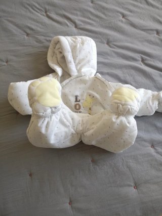 Buzo bebé (4.5 K) Talla 56 Marca :Mayoral