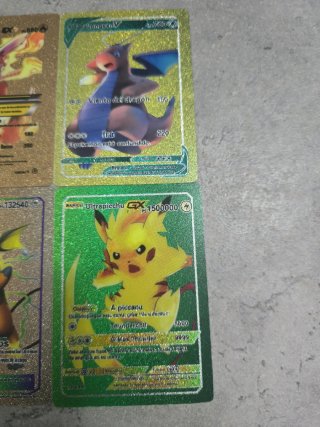 Cartas Pokémon EX Charizard, Blastoise, Venusaur