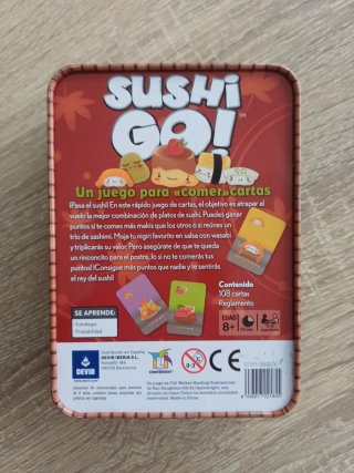 Juego de cartas Sushi Go!