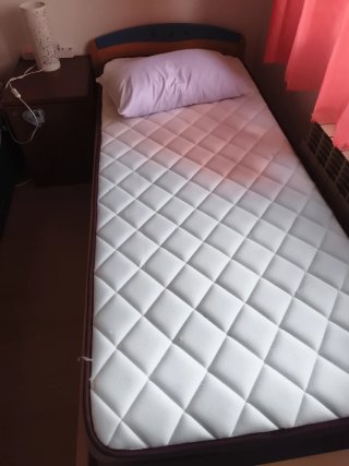 Cama individual 80x190 con colchón