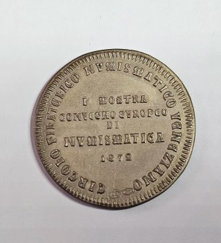 Medaglia Venezia 1972 Primo Convegno Numismatico