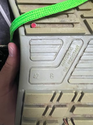 Zapatos de seguridad U-Power negros y verdes