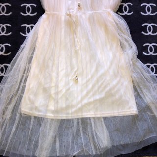 Vestido de fiesta blanco encaje