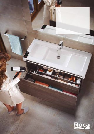 Mueble de baño ROCA Stratum-N 90x50cm Blanco