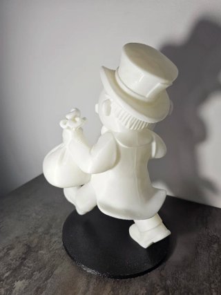 Figura Sr. Monopoly 24cm en blanco