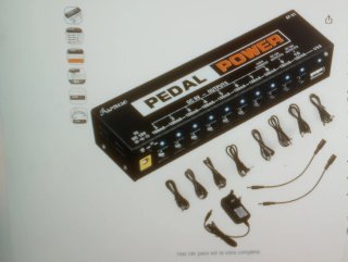 Pedal Vox Treble Booster + Fuente Alimentación