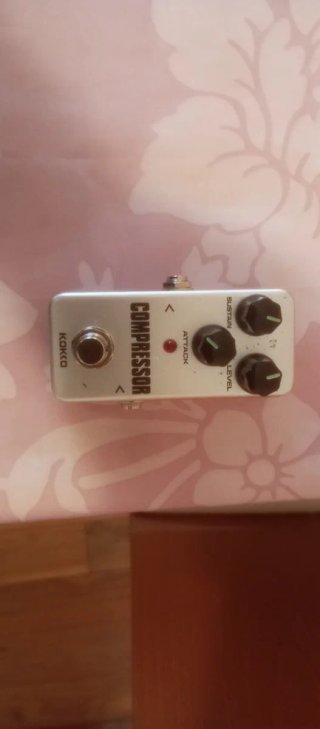 Pedal Vox Treble Booster + Fuente Alimentación