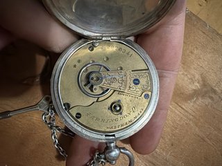 Reloj de bolsillo plata FARRINGTON D.