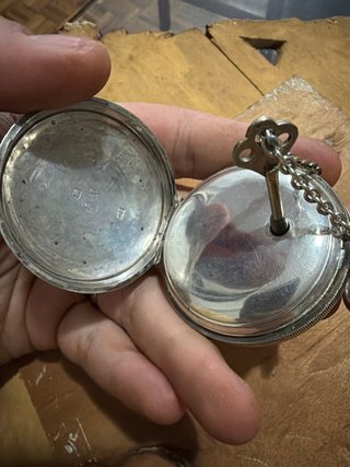 Reloj de bolsillo plata FARRINGTON D.