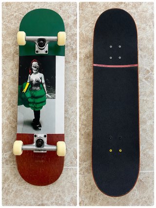 Skate Oxelo Maple Trucks Aluminio